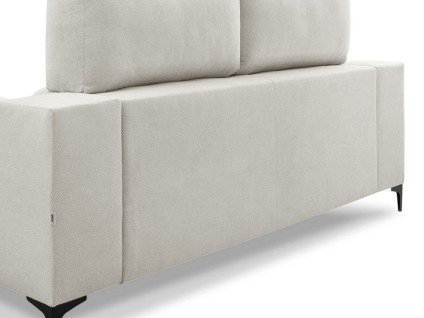 Canapé droit coulissant design moderne | Confort réglable et assises extensibles
