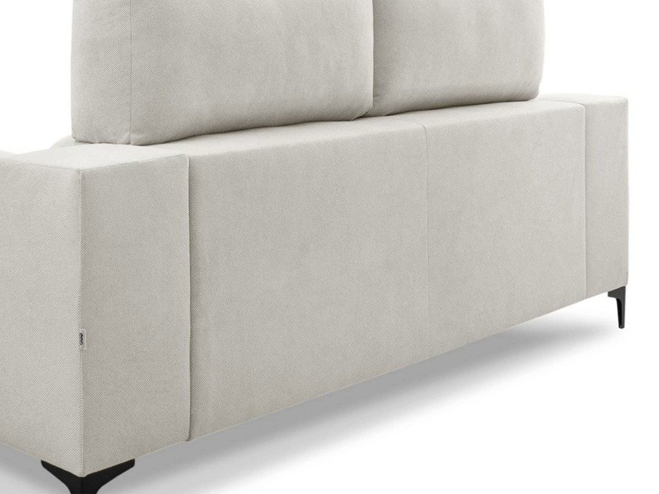 Canapé droit coulissant design moderne | Confort réglable et assises extensibles