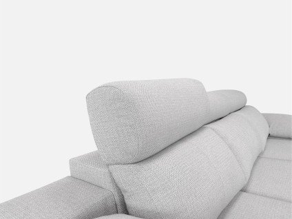 Canapé droit coulissant design moderne | Confort réglable et assises extensibles