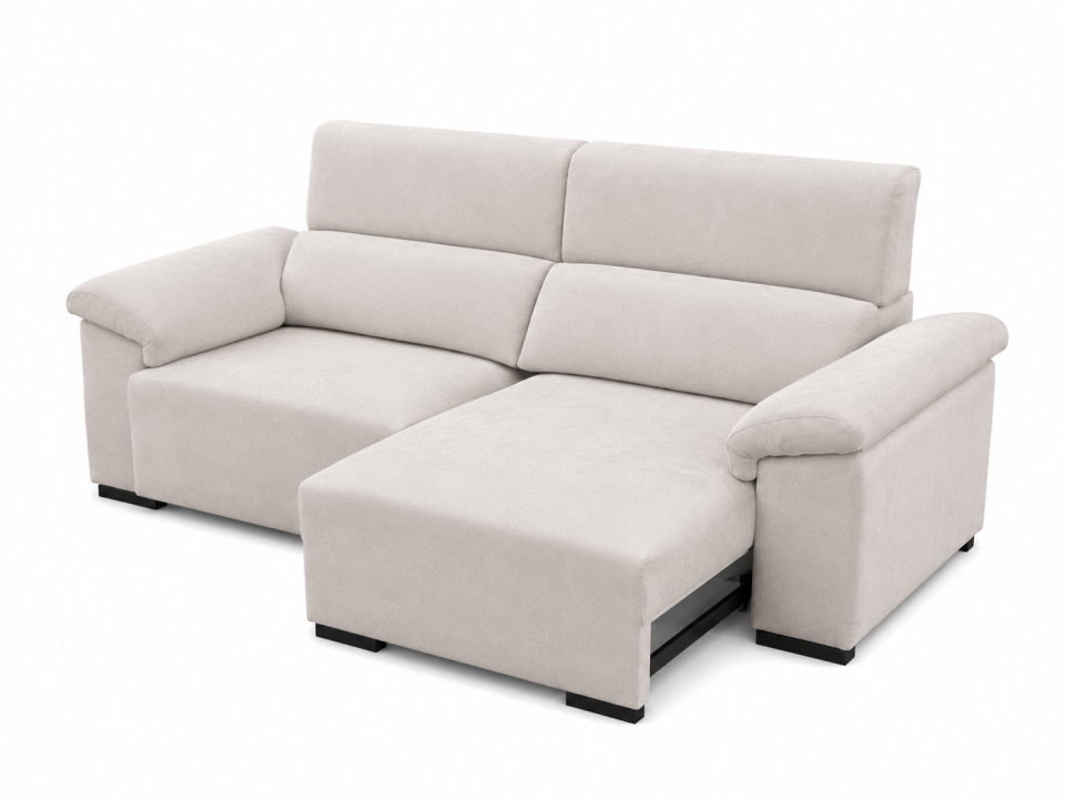 Canapé extra-coulissant FlexSoft® 50 kg/m³ | Confort anatomique et durable