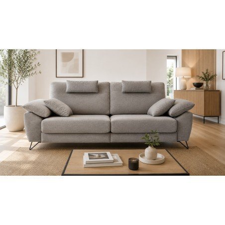 Canapé PERPIGNAN | Extra-Coulissant, Confort Équilibré et Design Aérien