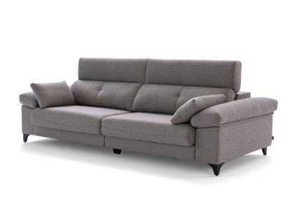 Canapé alliant esthétique chaleureuse et confort modulable | Sofalia
