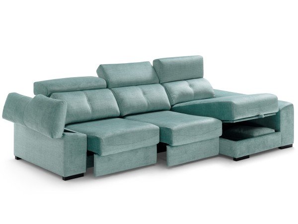 Canapé d'angle coulissant L295 cm | Sofalia