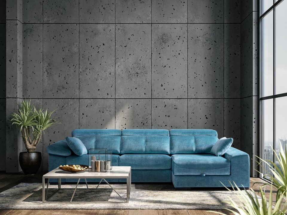 Canapé d'angle coulissant L295 cm | Sofalia