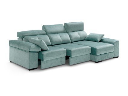 Canapé d'angle coulissant L295 cm | Sofalia