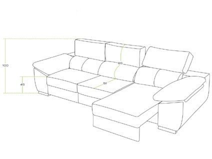 Canapé d’angle extra coulissant – Confort XXL | Sofalia