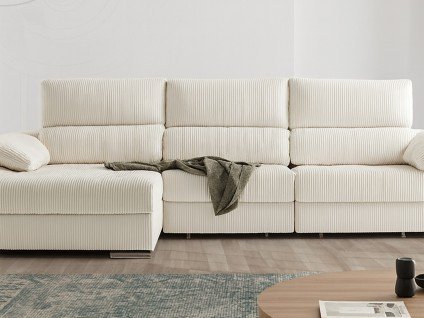 Canapé d’angle extra coulissant – Confort XXL | Sofalia