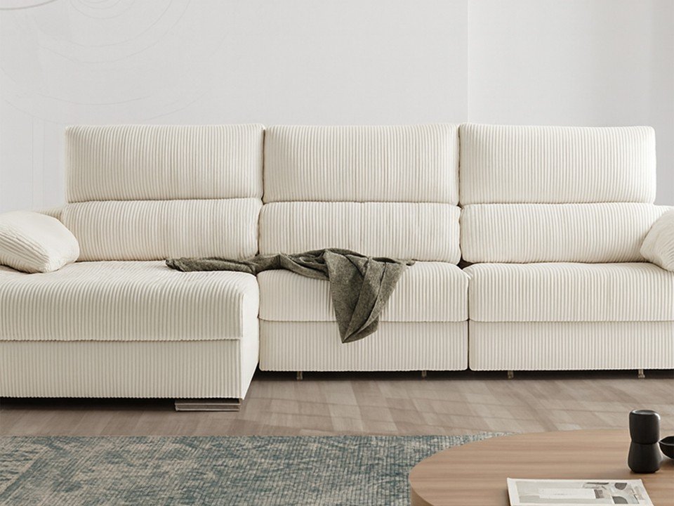 Canapé d’angle extra coulissant – Confort XXL | Sofalia