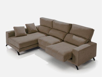 Canapé d’angle coulissant moderne – Assise profonde et confortable