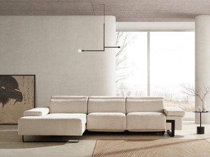 Canapé relax électrique aux lignes contemporaines | Sofalia