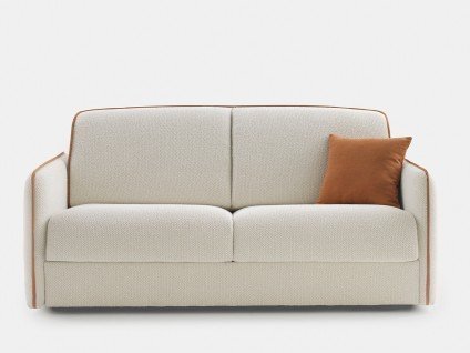 Canapé-lit de grande élégance avec matelas 18 cm