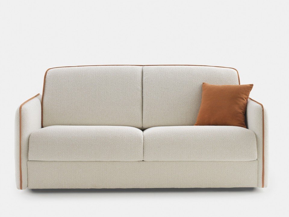 Canapé-lit de grande élégance avec matelas 18 cm