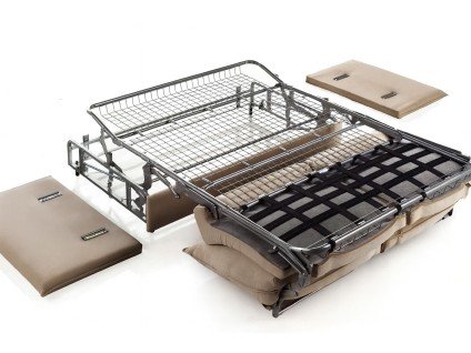 Un canapé convertible de grande élégance avec un matelas de 18 cm