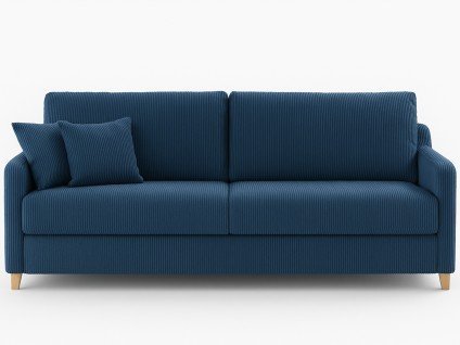 Canapé convertible à ouverture transversale pour gagner de l'espace