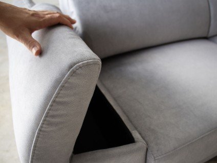 Le confort absolu du canapé Luxembourg extra coulissant avec mousse Flexsoft | Sofalia