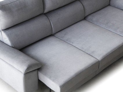 Le confort absolu du canapé Luxembourg extra coulissant avec mousse Flexsoft | Sofalia
