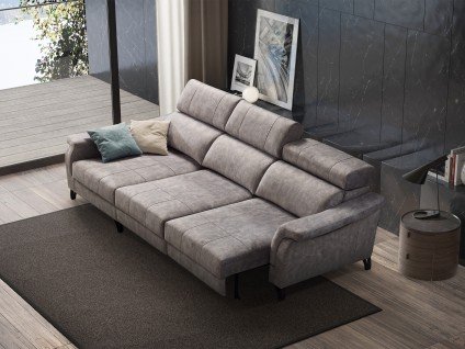 Canapé droit extra coulissant ultra confortable