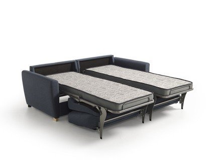 2 couchages dans un même canapé-lit pour plus d'indépendance de couchage