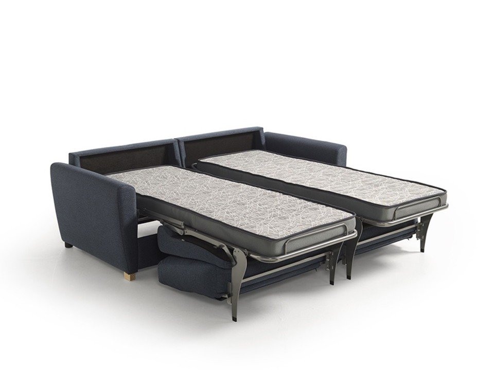 2 couchages dans un même canapé-lit pour plus d'indépendance de couchage