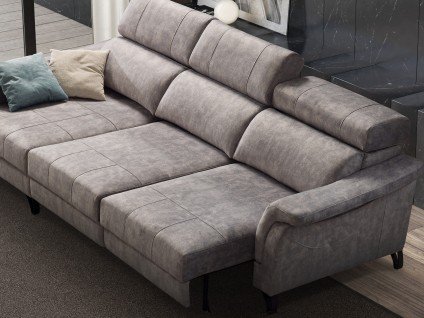 Canapé droit extra coulissant ultra confortable