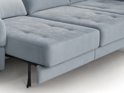 Un vrai couchage d'appoint avec ces assises extra-coulissantes