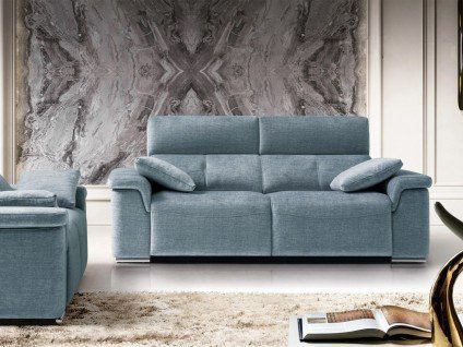 Canapé relax électrique confortable & design | Têtière inclinable