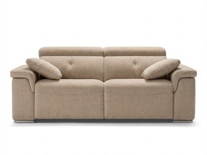 Canapé relax électrique confortable & design | Têtière inclinable