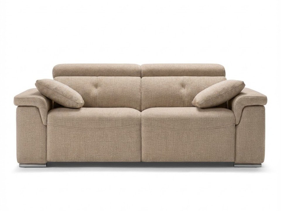 Canapé relax électrique confortable & design | Têtière inclinable
